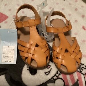 DOLD NWT Cat &Jack Ella Sandal Toddler Size 9T